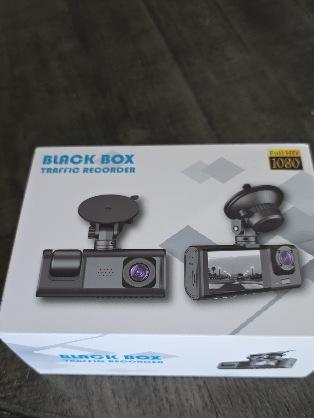 Full HD 1080 Traffic Recorder Dash Camera - Black